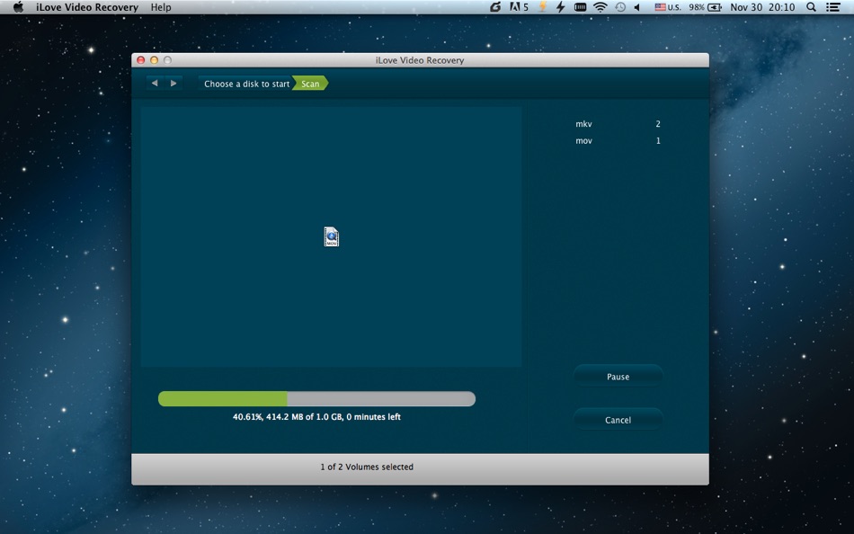 #2. iLove Video Recovery (macOS) 由: 平 吕
