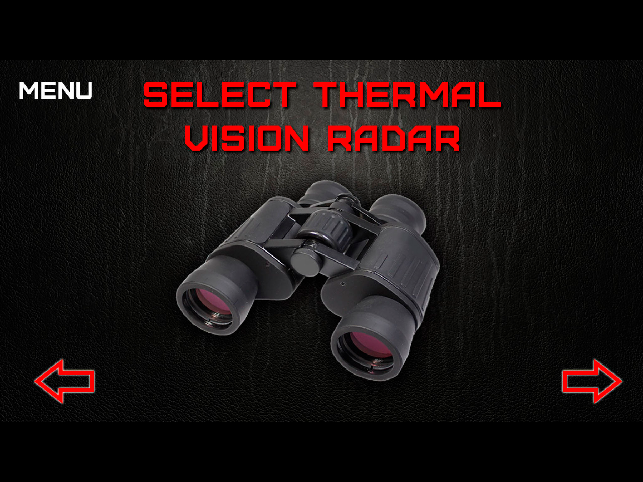 Thermal Vision Radar Joke