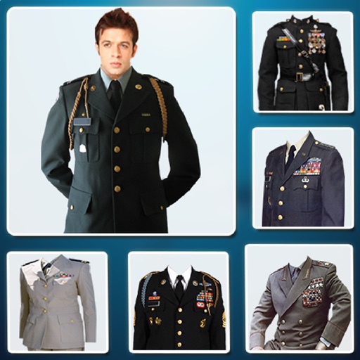 Military Suit Photo Montage icon