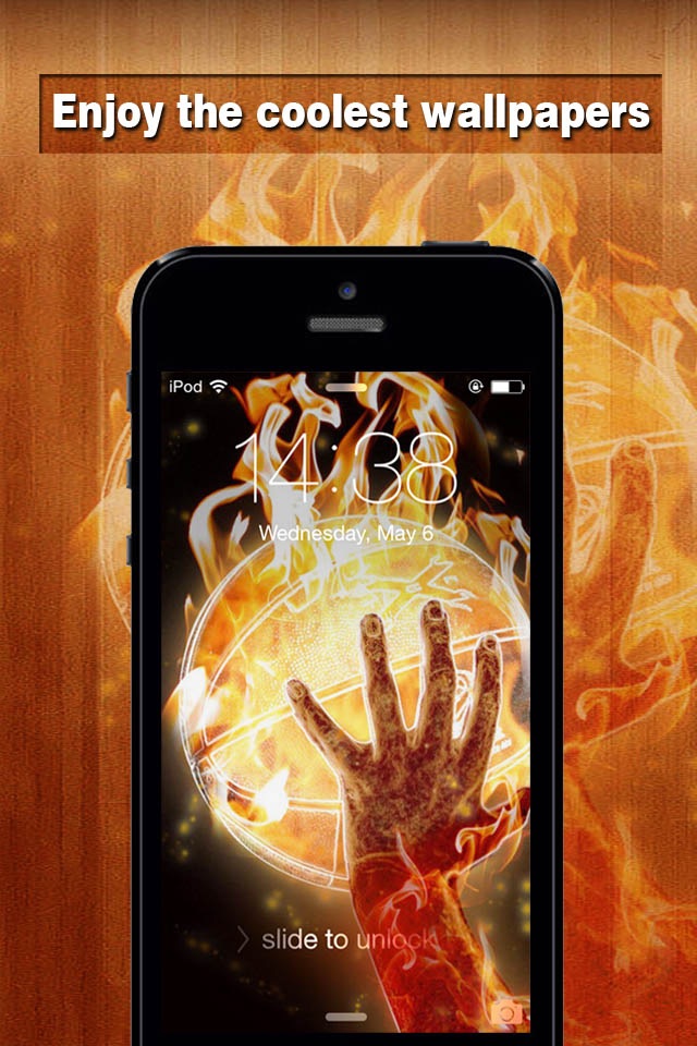 Basketball Backgrounds - Wallpapers & Screen Lock Maker for Balls and Players screenshot 2