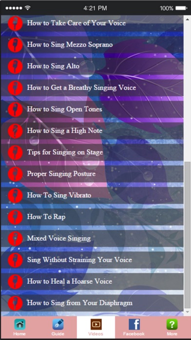 Screenshot #2 pour Singing Lessons - Becoming a Singing Master