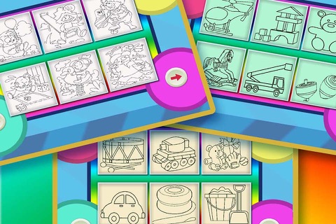 Colouring Book 21 - Making the toy colorful screenshot 3