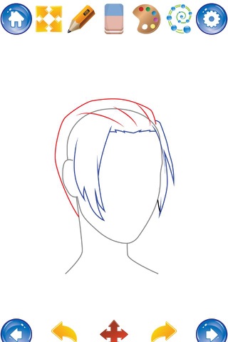 How to Draw Hair screenshot 3