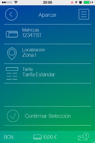 Blinkay: smart parking app screenshot 3