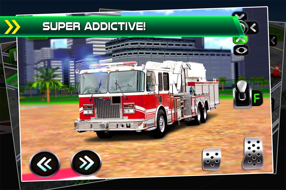 Police Emergency Car Parking Simulator - 3D Bus Driving Test & Truck Park Racing Games screenshot 4