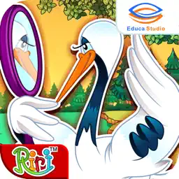 Bangau yang Angkuh - Cerita Anak Interaktif app icon