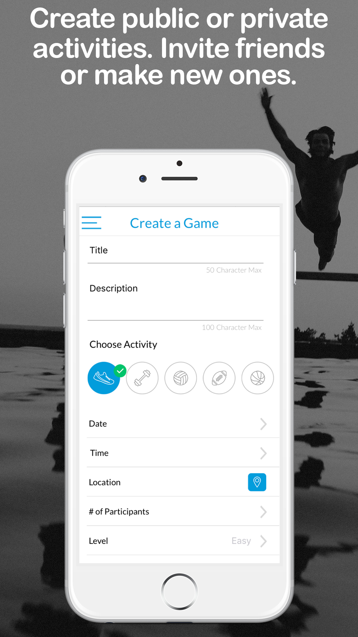 Fitnus - Join/Create Pick-Up Sports & Activities. screenshot 3
