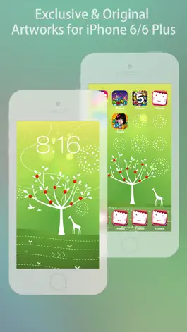 Game screenshot Cool Themes HD for iPhone 6 & 6 Plus - Free apk