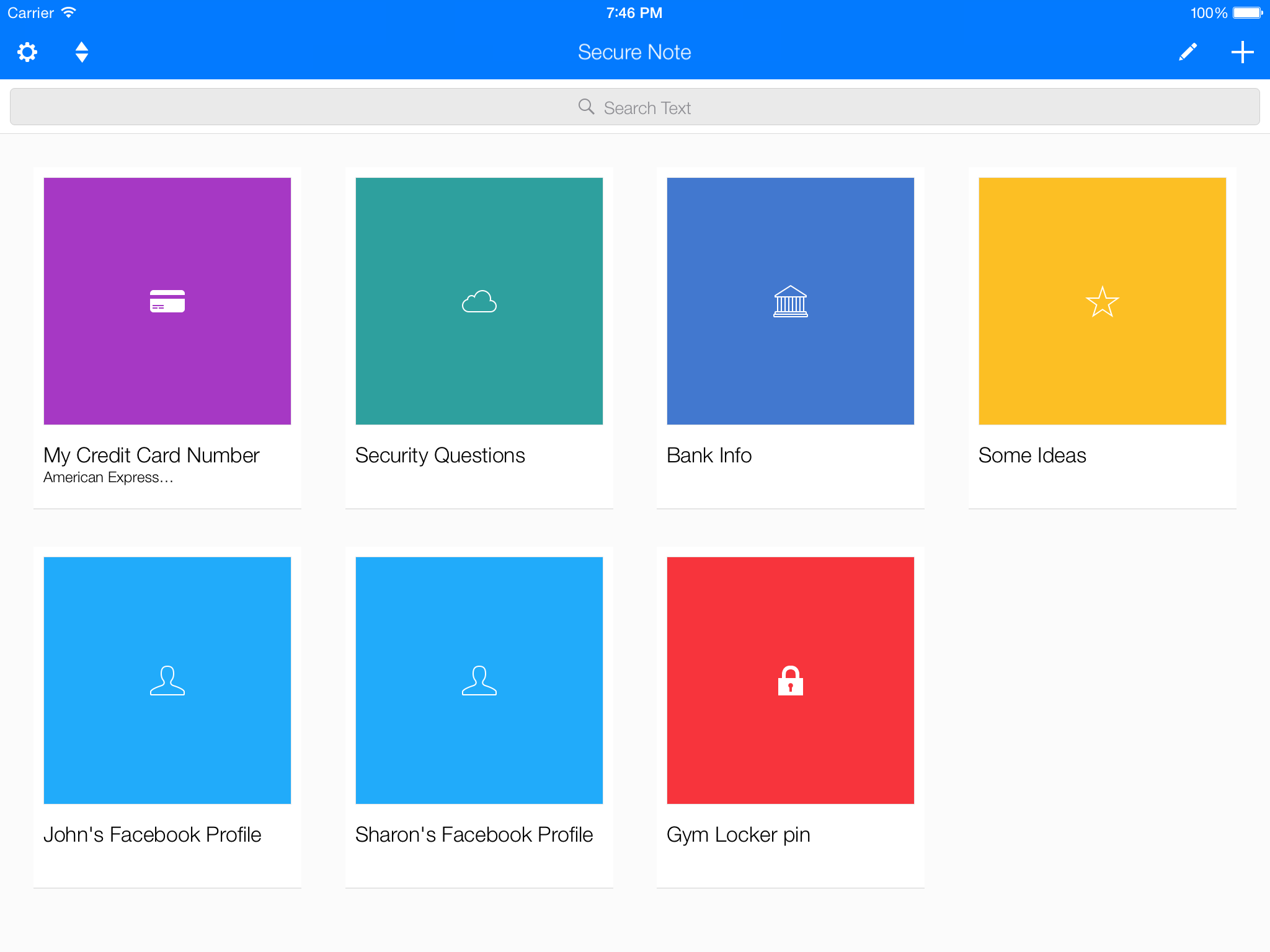 Secure Notes - Simple Protected Notes screenshot 6