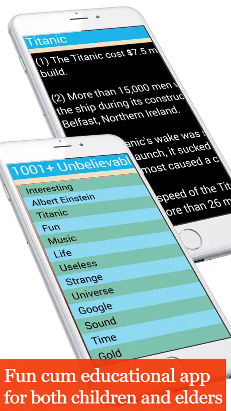 1001+Unbelievable facts