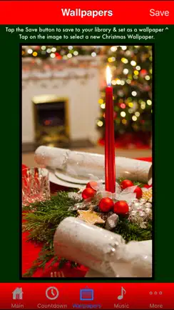 Christmas All-In-One (Countdown, Wallpapers, Music) iPhone image 2