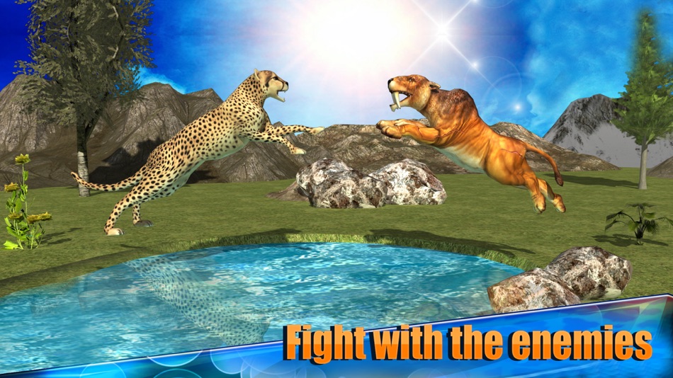 #1. Angry Cheetah Simulator 3D (iOS) 由: Tap2Play, LLC (Ticker: TAPM)