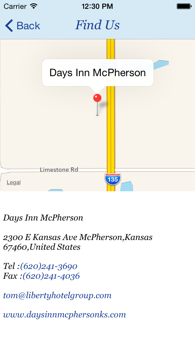 How to cancel & delete Days Inn McPherson from iphone & ipad 3