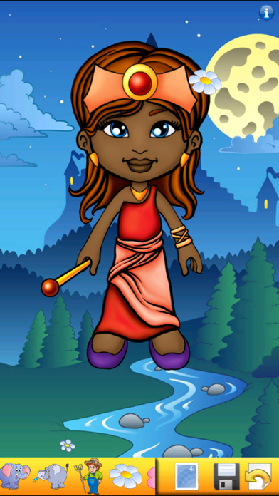 Screenshot #2 pour Déguisements pour figurines de princesses en papier!