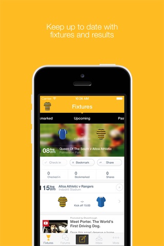 Fan App for Alloa Athletic FC screenshot 2