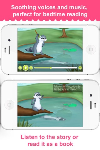 The Friendly Raccoon - Narrated classic fairy tales and stories for children screenshot 2