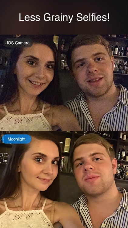 Moonlight - night time low light selfie camera for dark photos, shots and images