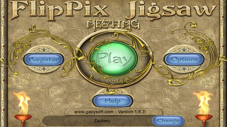 #1. FlipPix Jigsaw - Nesting (iOS) Bởi: GabySoft