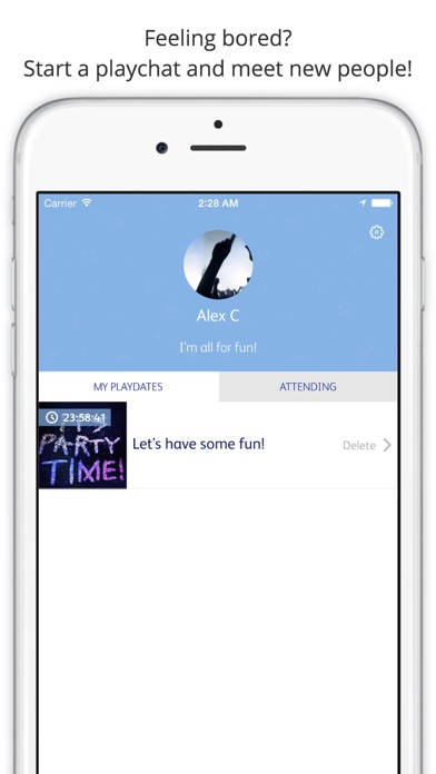 Screenshot #1 pour Playchat — chat & play
