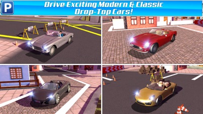 Screenshot from Classic Sports Car Parking Game Real Driving Test Run Racing