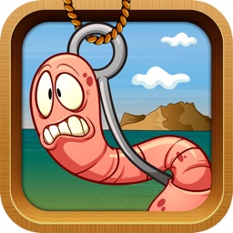 Worm Hooky Le jeu difficile pour attraper les jeunes Worms pour les enfants.