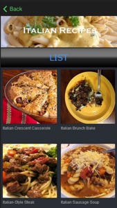 Easy Italian Recipe screenshot #1 for iPhone