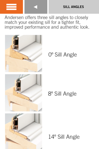 Andersen Sill Angle Finder screenshot 3