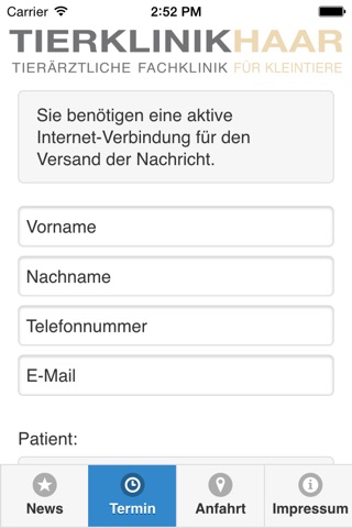 Tierklinik Haar screenshot 3