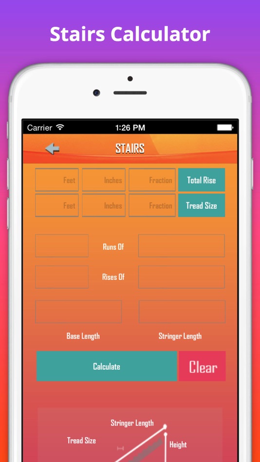 Builder Calculator: Measurement of Concrete, Stair, Square for Construction Free - 1.0 - (iOS)