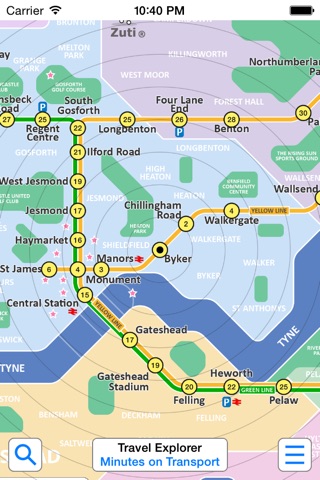 Tyne and Wear Metro by Zuti screenshot 3