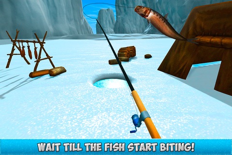 Ice Winter Fishing 3D Full screenshot 2