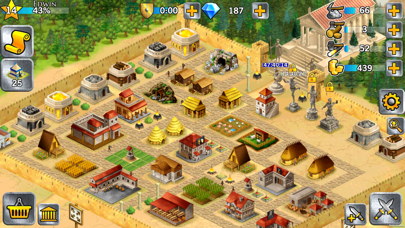 Screenshot #2 pour Battle Empire : Guerres Romaines (Battle Empire: Roman Wars) - Érigez une cité romaine, luttez contre d'autres joueurs et étendez votre empire!