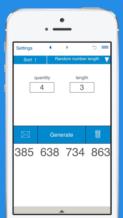 Random Number Generator and Random Numbers Picker for lottery tickets screenshot-3