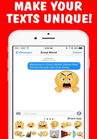 Angry Emojis Keyboard by Emoji World screenshot 4