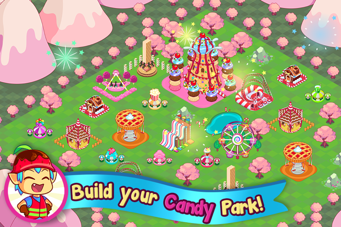 Candy Hills - Amusement Park Simulator Game