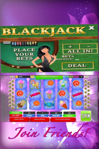 A Crazy Old Candy and Coin Slots - Pursuit of Real Vegas Casino Riches! screenshot 4