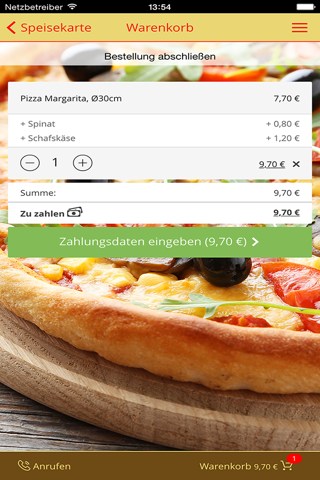 Pizza Express Rossdorf screenshot 3