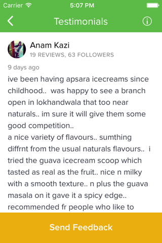 Apsara Ice Creams screenshot 4