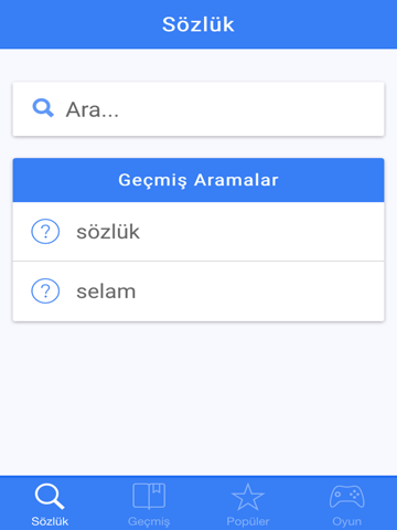 Screenshot #4 pour İngilizce - Türkçe Sözlük & Oyun