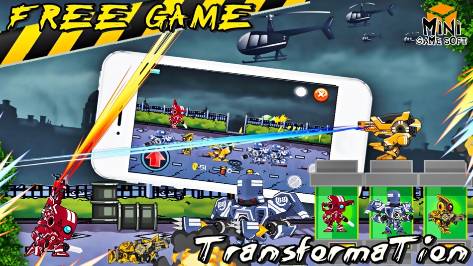 #1. Robot TransformaTion 2 (iOS) 由: Anchalee Pradissook
