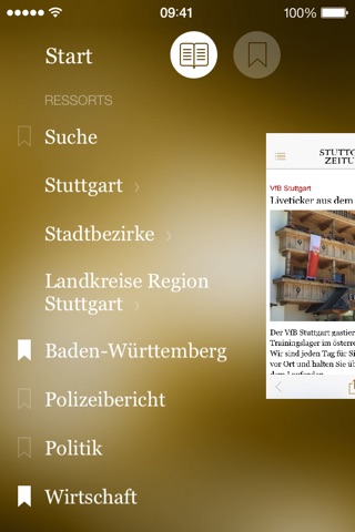 StZ News - Stuttgarter Zeitung screenshot 2