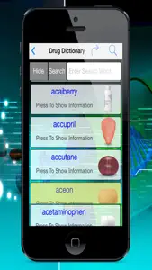 Pocket Drugs Dictionary screenshot #2 for iPhone