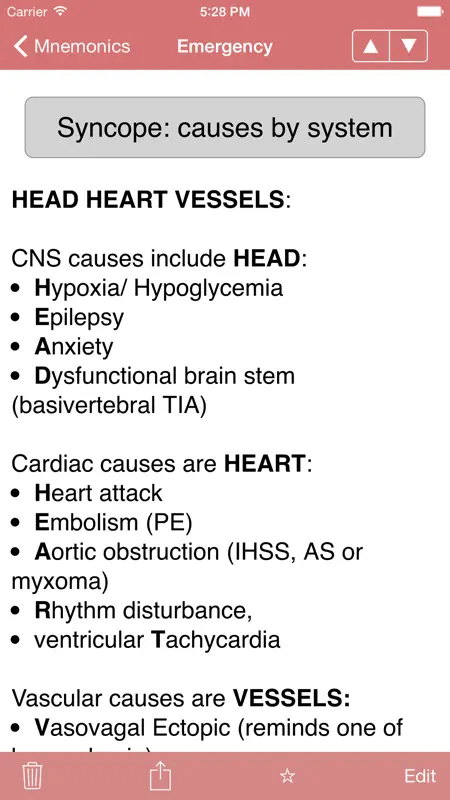 Med Mnemonics screenshot 3 of 5
