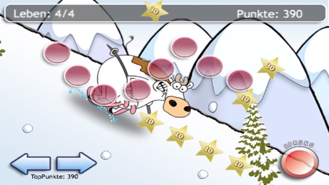 Die Verrückte Ski Laufende Kuh(圖3)-速報App