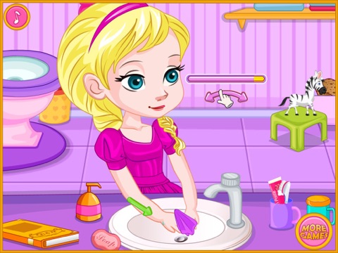 Screenshot #6 pour Care Baby Self - Potty,Brush,Dress up