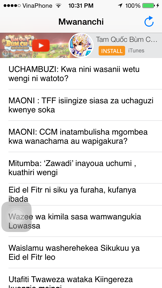Mwananchi screenshot