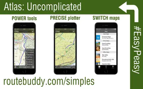 RouteBuddy Atlas - GPS Nav App for US and Worldwide Topo Maps