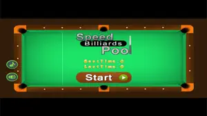 Speed Billiards Pool : Free Snooker Ball Game screenshot #1 for iPhone