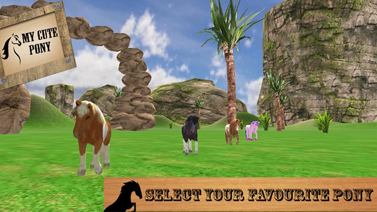 My Cute Pony Horse Simulator Ride : Experience Pony Horse Simulation in Ultimate 3D Mountains