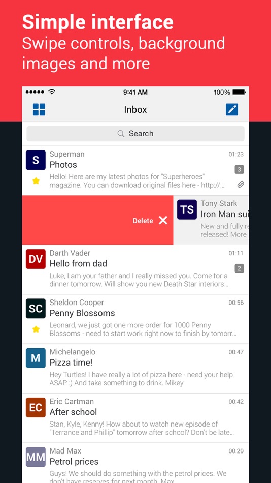 #3. EX Mail - More than just email (iOS) 由: Colbook Investment Limited